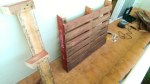 dismantling wooden pallet